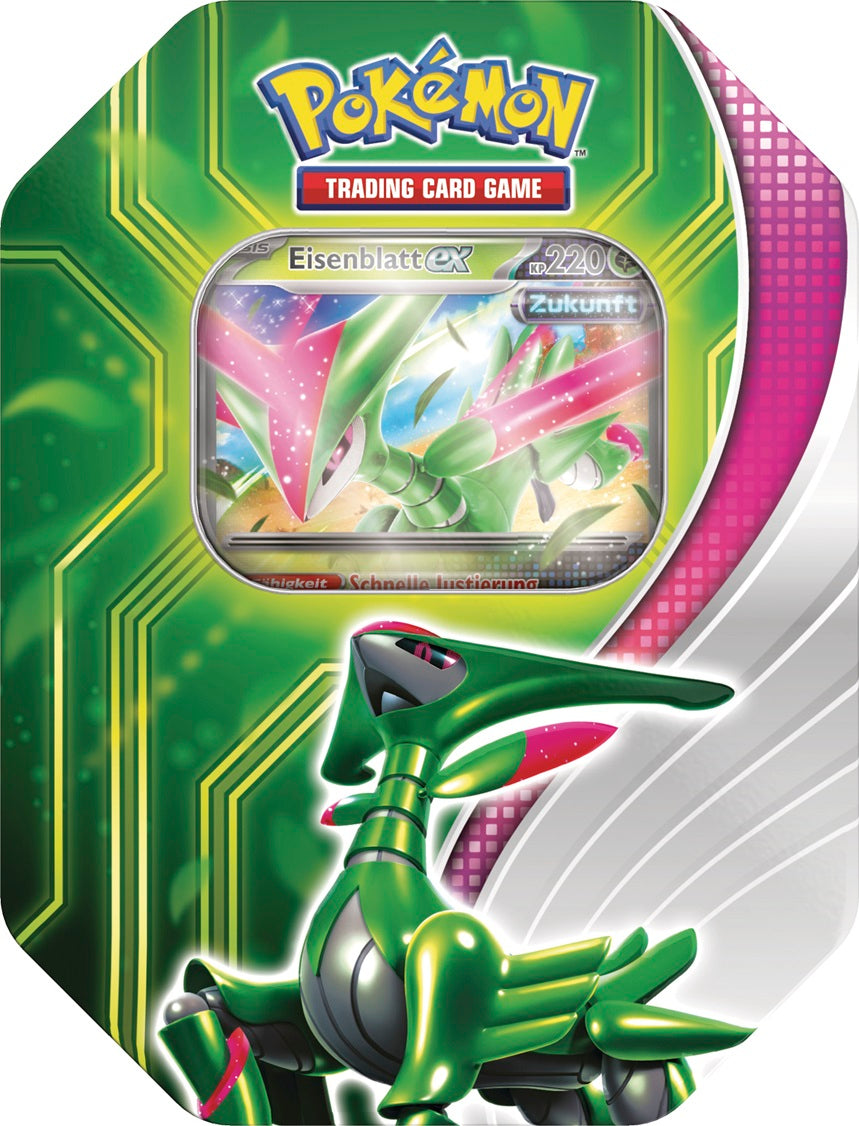 Pokémon Cards Tin Box Eisenblatt EX DE