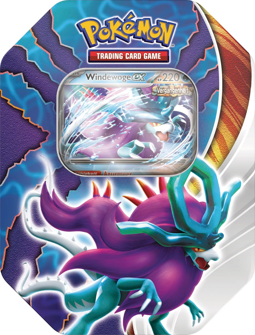 Pokémon Cards Tin Box Windewoge EX DE