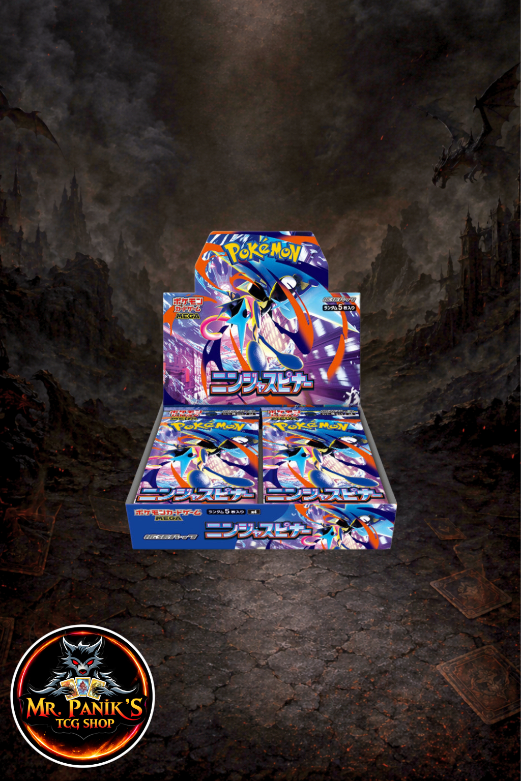 Pokémon Ninja Spinner Display
