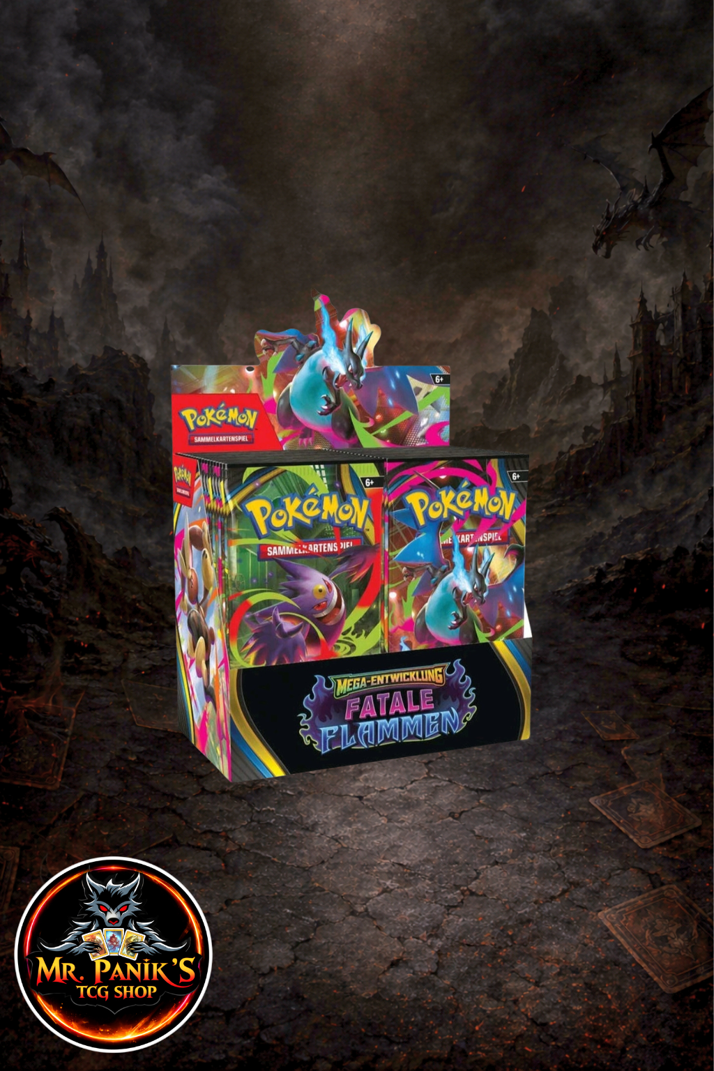 Pokemon Mega-Entwicklung Fatale Flammen Booster