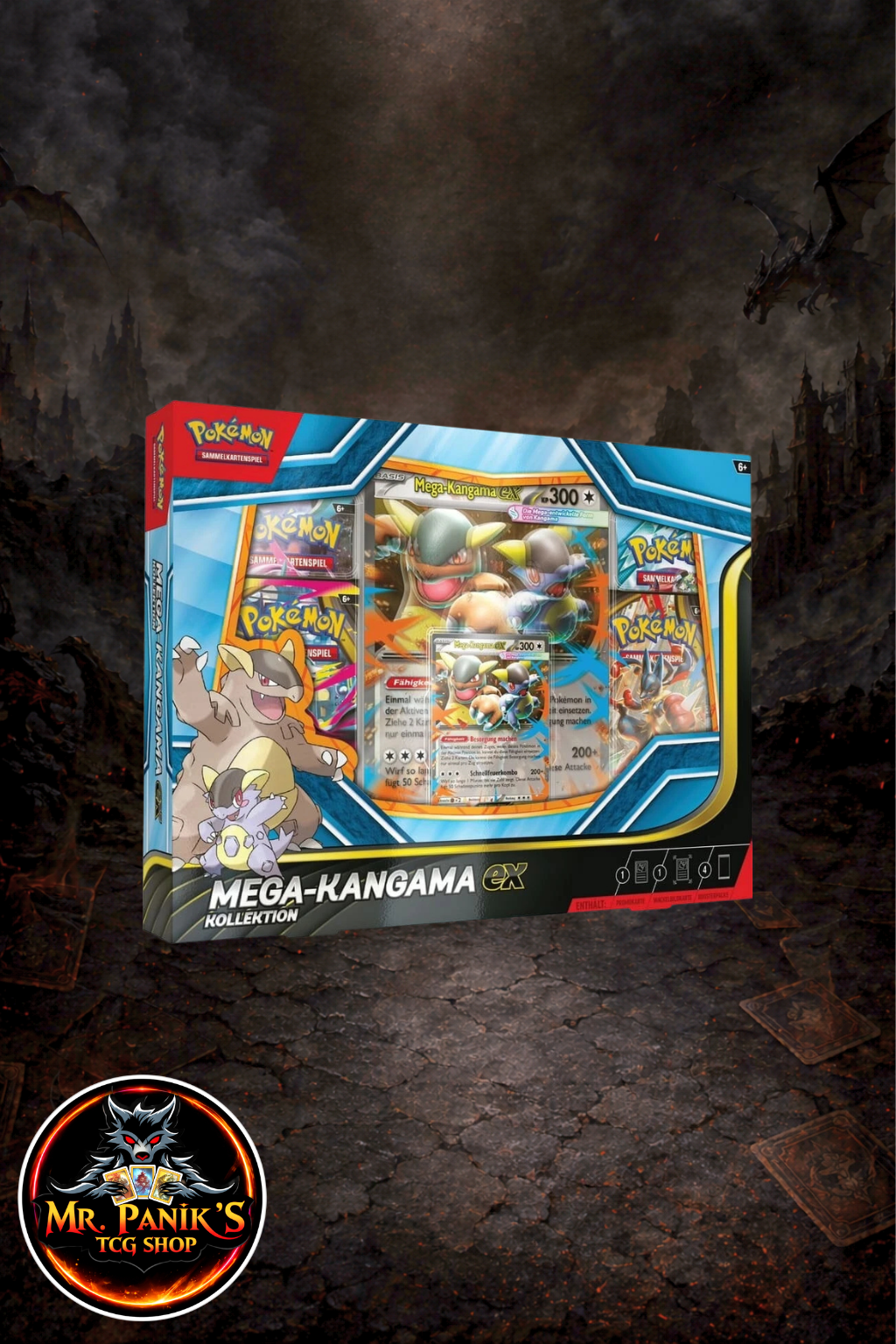 Pokemon Mega Kangama ex Kollektion