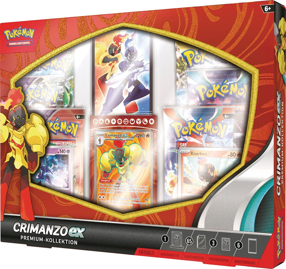 Pokémon Cards Crimanzo EX Premium-Kollektion DE