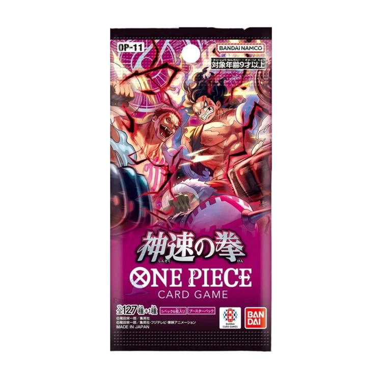 One Piece TCG - Fist of God Speed OP11 Booster JAP