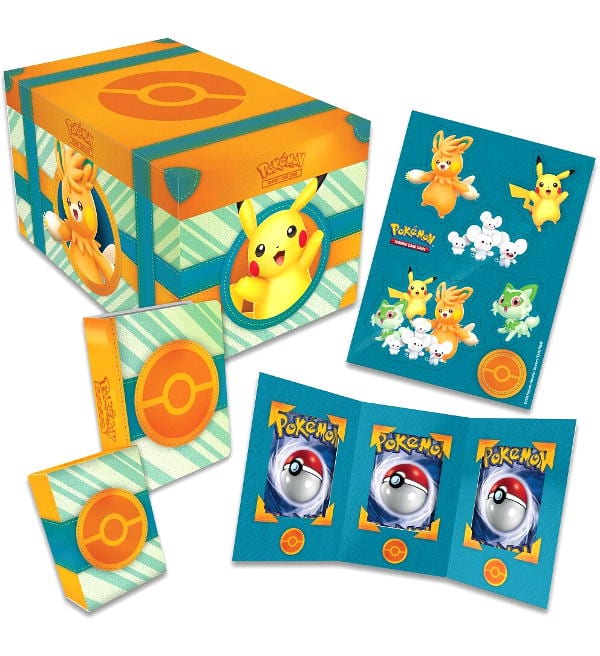 Pokemon Paldea Adventure Chest 2024 DE