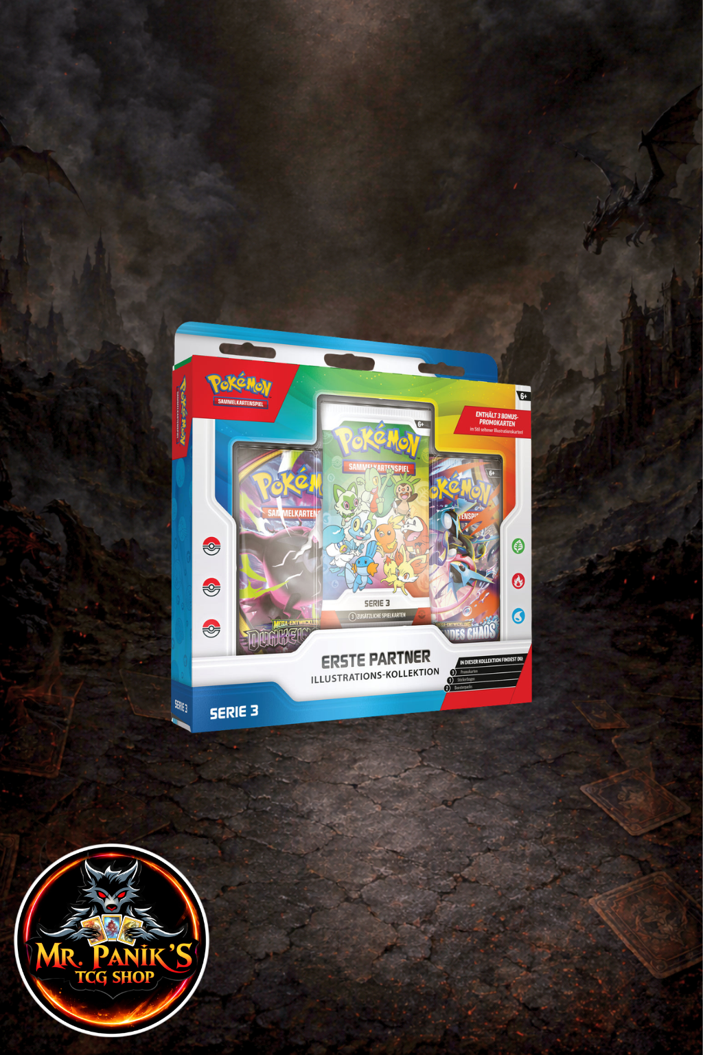 Pokémon Cards Erste Partner Kollektion Box 3 DE