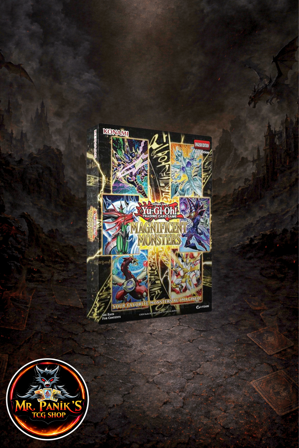 Yu-Gi-Oh ! Magnificent Monsters Box DE +EN