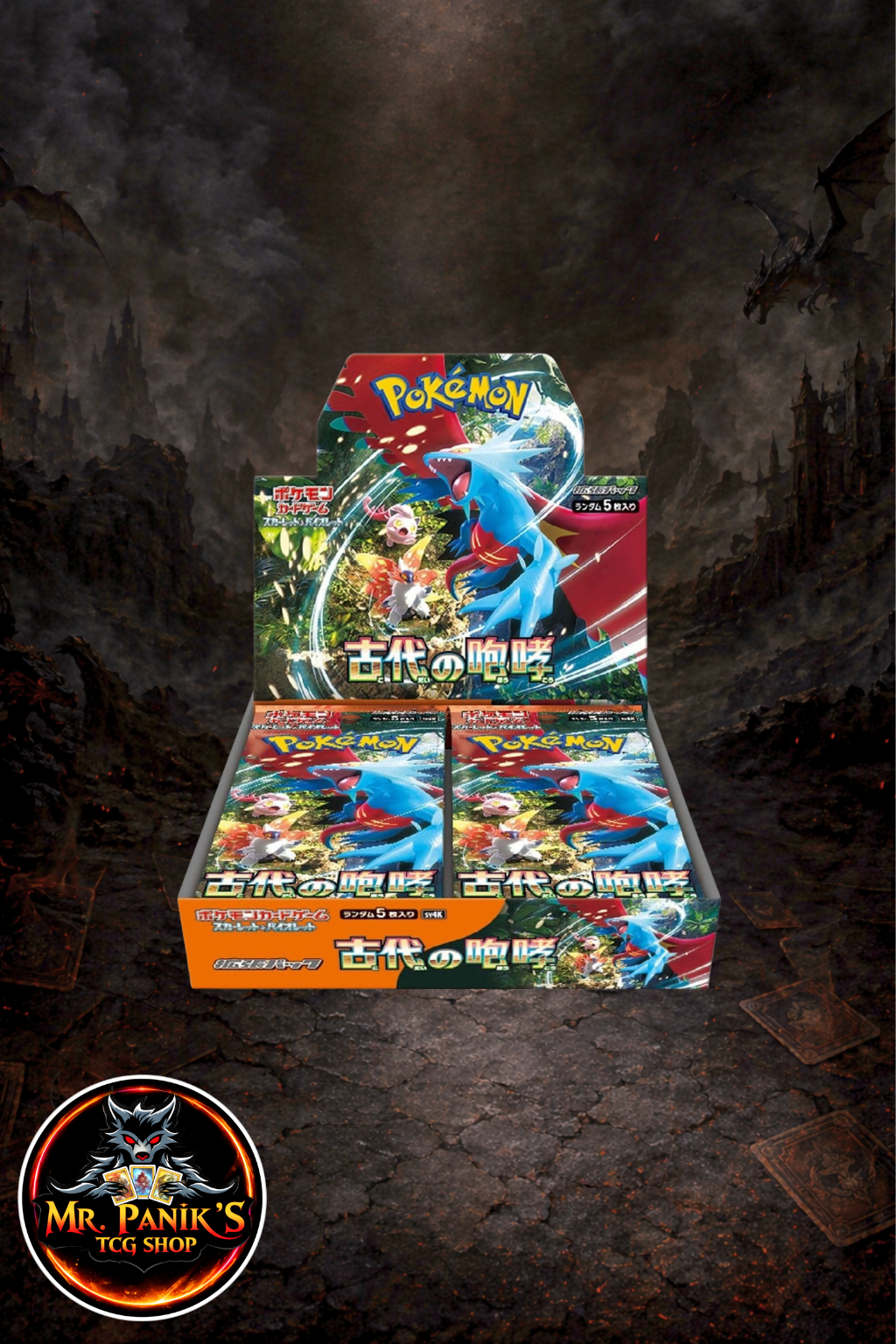 Pokemon Ancient Roar Display Japanisch