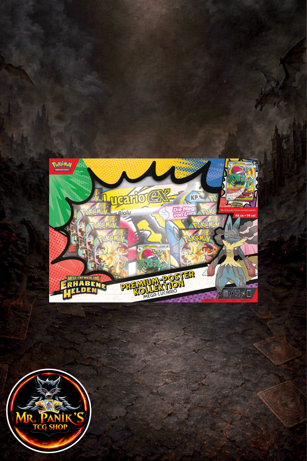 Pokémon Erhabene Helden
Posterkollektion Lucario