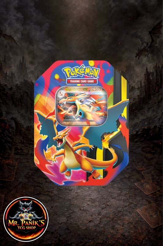 POKEMON Glurak Y EX Tin