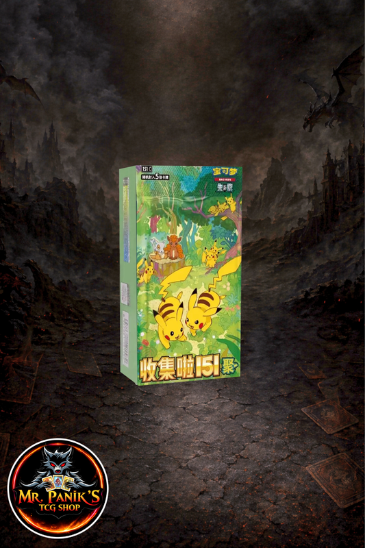 Pokemon Slim-Booster - Collect 151 Gathering Chinesisch