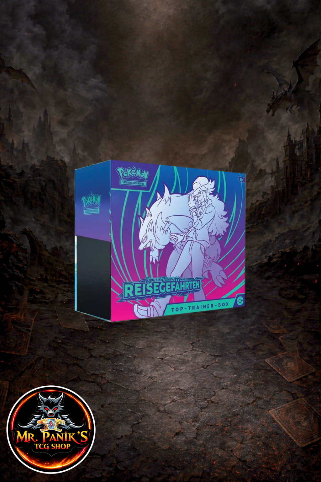 Pokemon Reisegefährten Top Trainer Box Deutsch