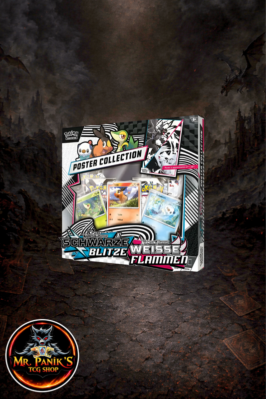Pokemon Schwarze Blitze & Weisse Flammen - Poster Kollektion