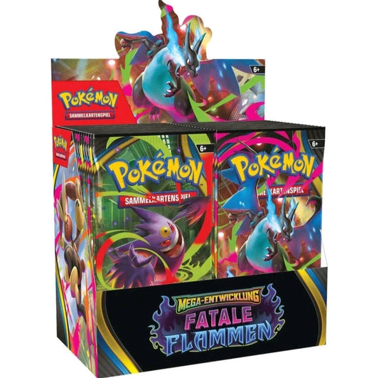 Pokemon Mega-Entwicklung Fatale Flammen Booster