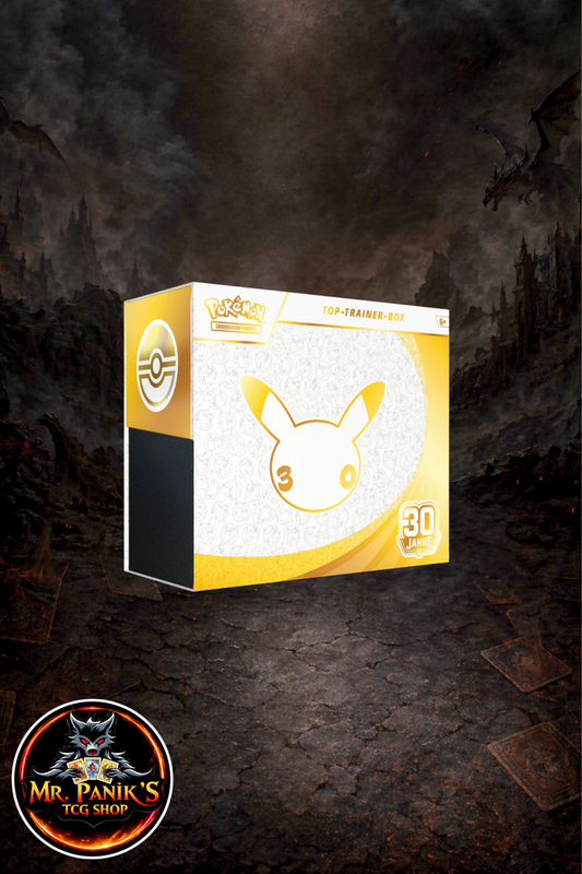 Pokémon Cards 30 Jahre Jubiläum TopTrainer-Box DE