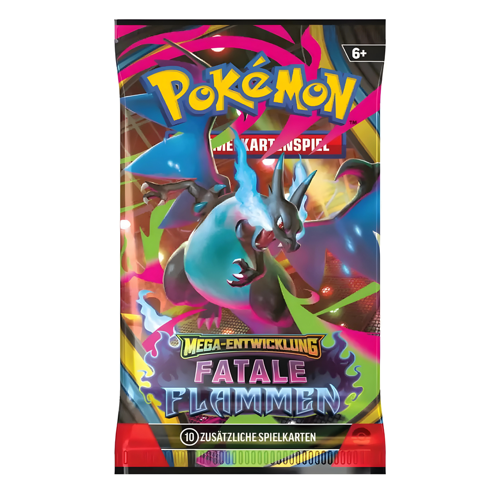 Pokemon Mega-Entwicklung Fatale Flammen Booster