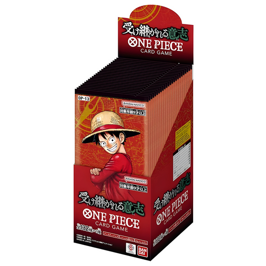 One Piece Card Game - OP13 -Carrying on his WIll Display (Japanisch)