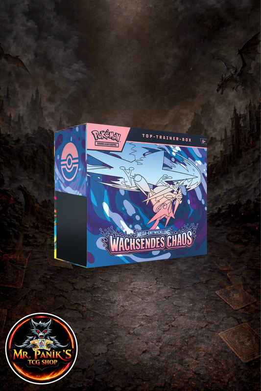 Pokémon Cards ME04 Wachsendes Chaos Top trainer Box