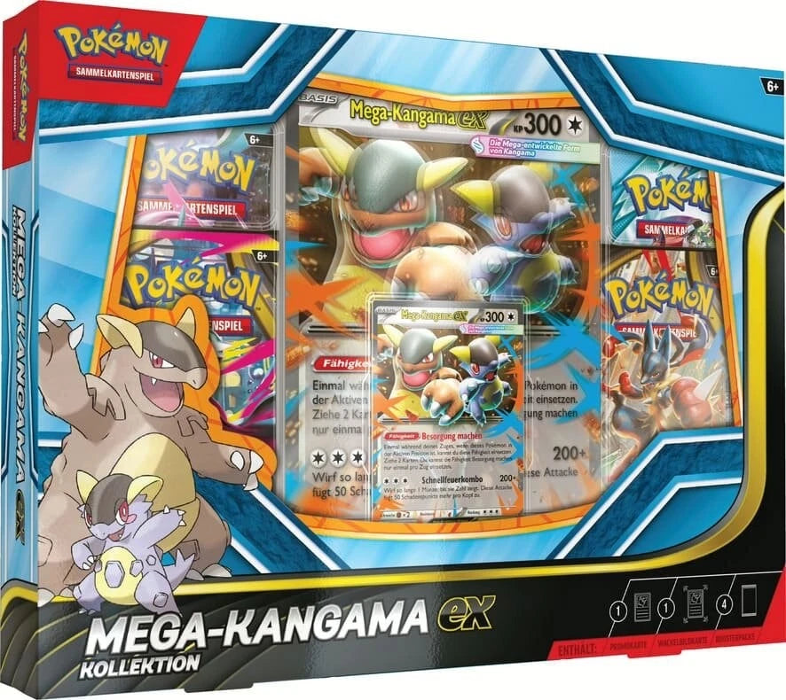 Pokemon Mega Kangama ex Kollektion