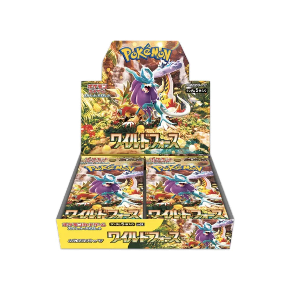 Pokemon Wild Force 30er Display Japanisch